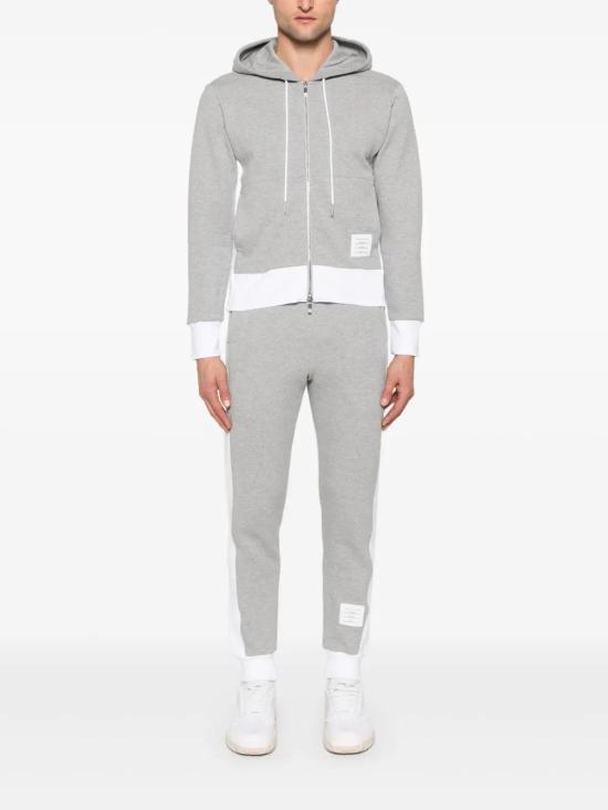  톰브라운 후드 티셔츠 MJT517A03037 grey - THOM BROWNE