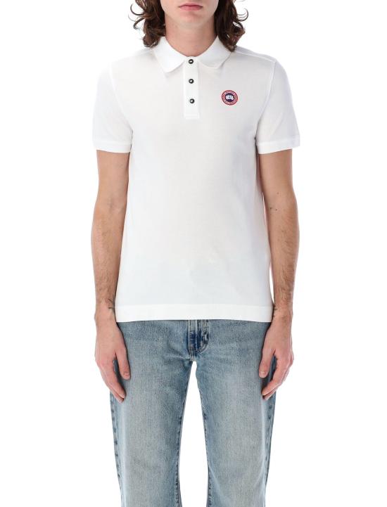 25SS 캐나다구스 반팔 티셔츠 1600M 25 WHITE BLANC