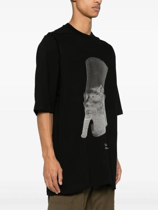  릭 오웬스 반팔 티셔츠 RU01D3249BAEM7 - RICK OWENS