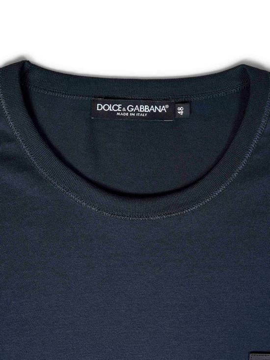 25FW 돌체앤가바나 반팔 티셔츠 G8PT1TG7F2I B0665 BLUE - DOLCE & GABBANA