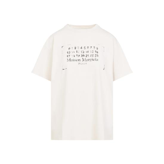 25SS 마르지엘라 반팔 티셔츠 S51GC0534 S24575 103 BUTTER NUDE NEUTRALS