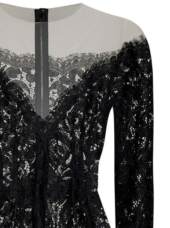 25SS 돌체앤가바나 미디 원피스 F6R0ATFLMOK N0000 BLACK - DOLCE & GABBANA