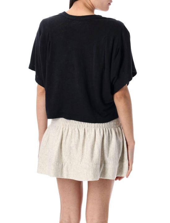 25SS 이자벨마랑에뚜왈 반팔 티셔츠 TS0048FBB1N17E 01BK BLACK - ISABEL MARANT ETOILE