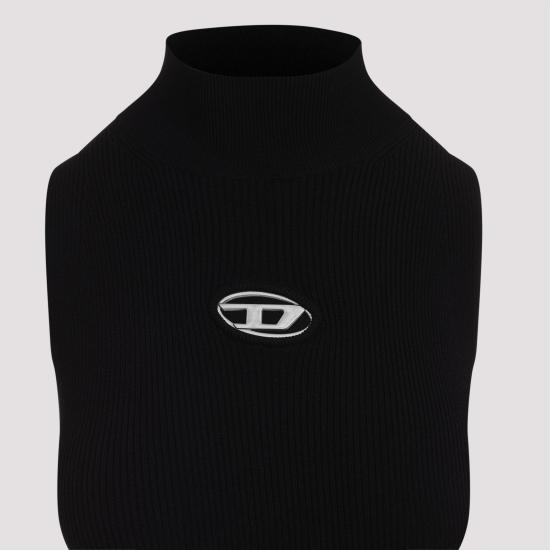 25FW 디젤 원피스 A12396 0DLAX 9XX BLACK - DIESEL