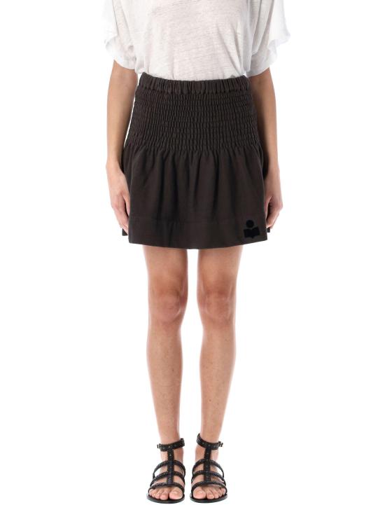 25SS 이자벨마랑에뚜왈 스커트 JU0146FCA1M07E 02FK FADED BLACK