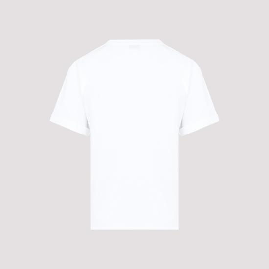  생로랑 반팔 티셔츠 460876 YB2DQ 9000 BLANC WHITE - SAINT LAURENT