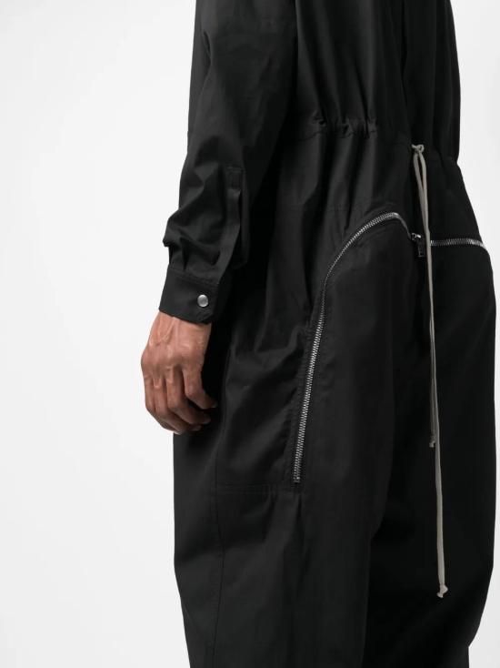  릭 오웬스 트레이닝 웨어 RR01C4502TEMA black - RICK OWENS