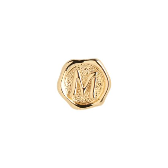  마리아 블랙 반지 시그넷 코인 링 골드 - MARIA BLACK