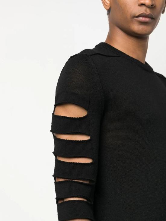  릭 오웬스 스웨터 RU01C4644KSPRT black - RICK OWENS