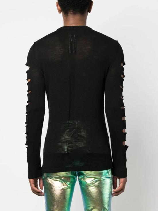  릭 오웬스 스웨터 RU01C4644KSPRT black - RICK OWENS
