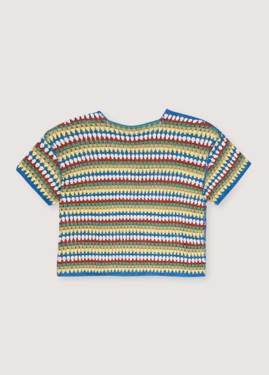  더뉴소사이어티 반팔 티셔츠 뉴 소사이어티 세리포스 크로셰 - THE NEW SOCIETY