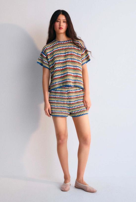  더뉴소사이어티 숏팬츠 뉴 소사이어티 세리포스 반바지 - THE NEW SOCIETY