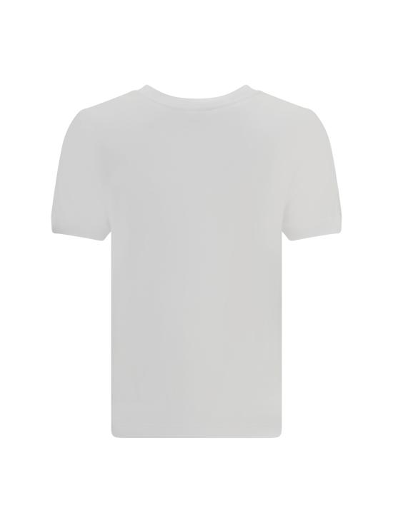 25SS 돌체앤가바나 반팔 티셔츠 F8N08ZGDCWQ W0800 WHITE - DOLCE & GABBANA