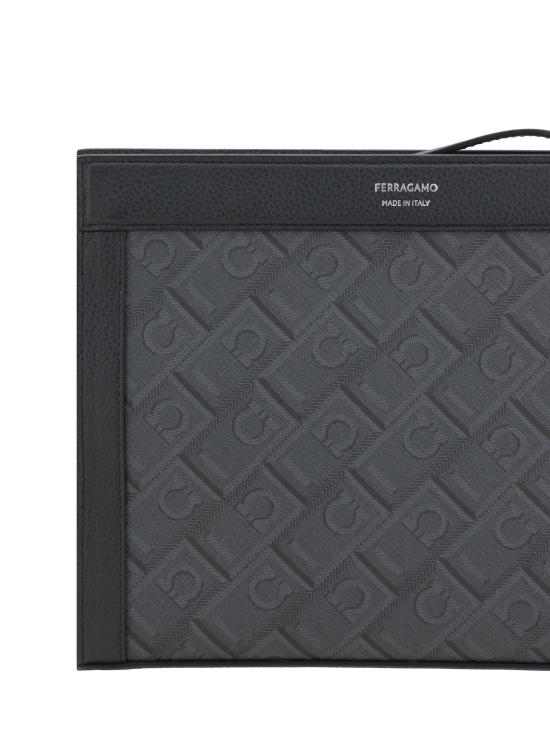 26SS 살바토레 페라가모 클러치/파우치 779696 002 BLACK - SALVATORE FERRAGAMO