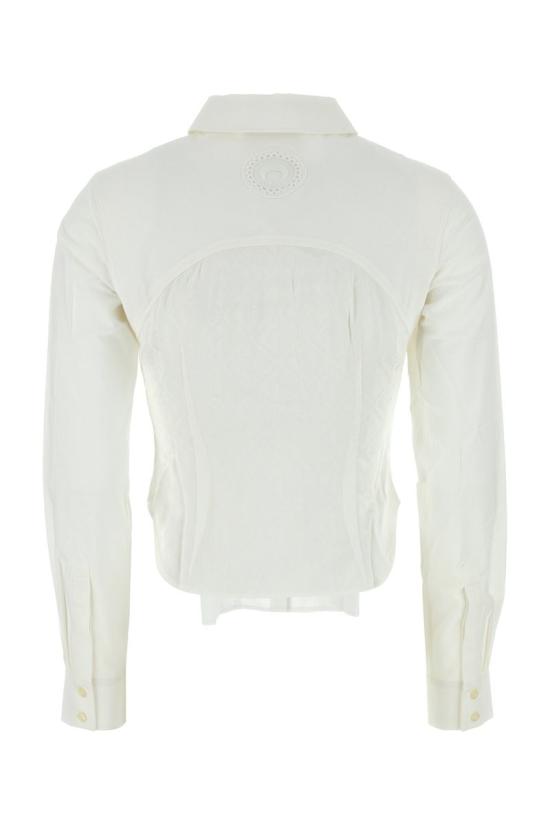 24FW 마린세르 블라우스 WSI018AUWOV0007 WH10 WHITE - MARINE SERRE