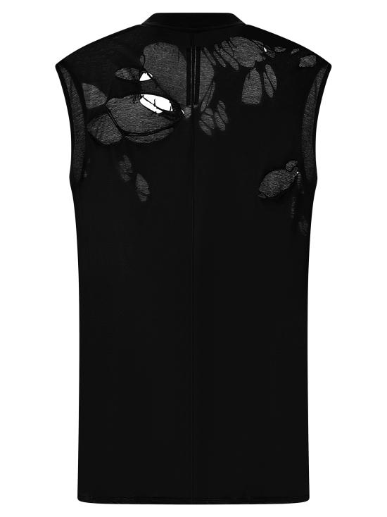 25SS 다크쉐도우 민소매 티셔츠 DU01E3158BHDSD09 Black - DRKSHDW