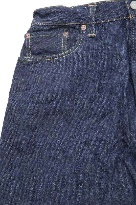  오어슬로우 데님 숏팬츠 Orslow "Wol Sro" 백워드 데님 숏 팬츠 원 워시 - ORSLOW