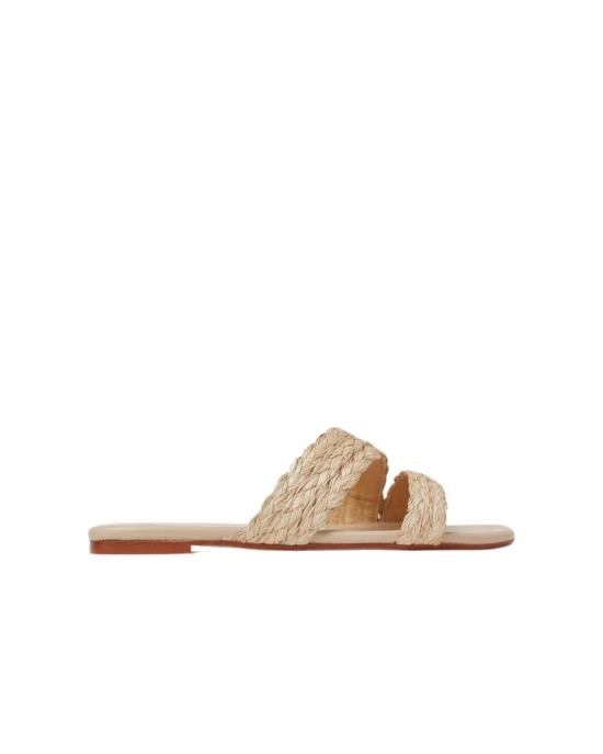  까스따네르 뮬/슬리퍼 카스타네르 파즈 플랫 베이지