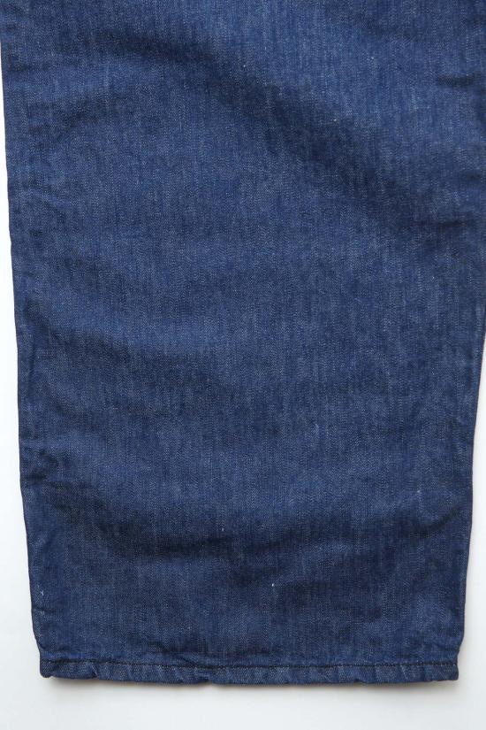  오어슬로우 데님 팬츠 Orslow "Wol Sro" 백워드 와이드핏 페인터 팬츠 원워시 - ORSLOW