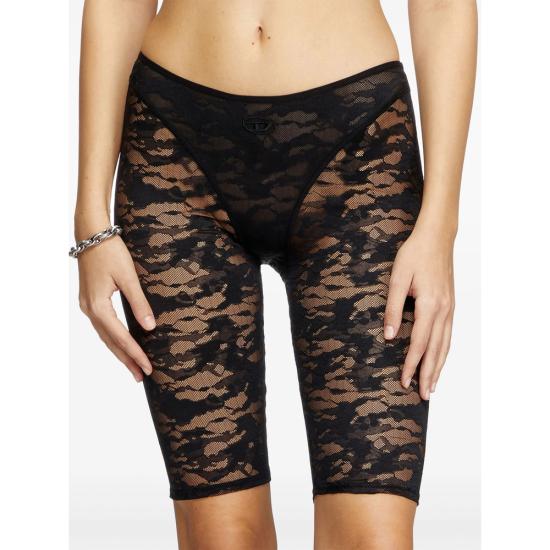 25SS 디젤 숏팬츠 0DRAK A17569 9XX BLACK - DIESEL