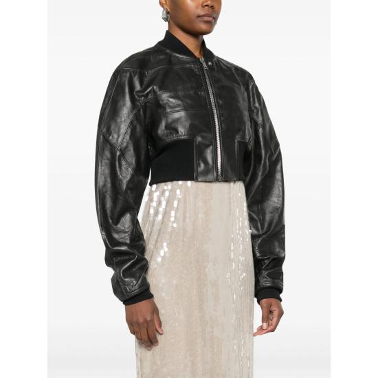 25SS 릭 오웬스 봄버 자켓 RP01E7713 LTP 09 BLACK - RICK OWENS