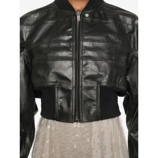 25SS 릭 오웬스 봄버 자켓 RP01E7713 LTP 09 BLACK - RICK OWENS