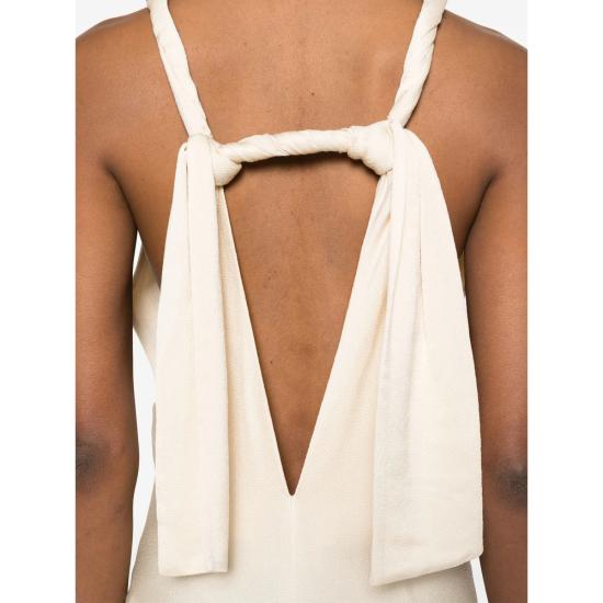 25SS 아르마리움 롱 원피스 D024V002 LIVIA 012 YELLOW - ARMARIUM