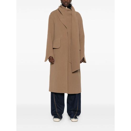  니콜로 파스콸레티 코트 C052 GESTO CAMEL NEUTRALS - NICCOLÒ PASQUALETTI