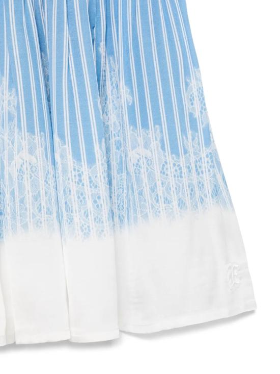 25SS [주니어] 에르마노 설비노 스커트 SFGO023 C VI031 D053 Clear Blue - ERMANNO SCERVINO