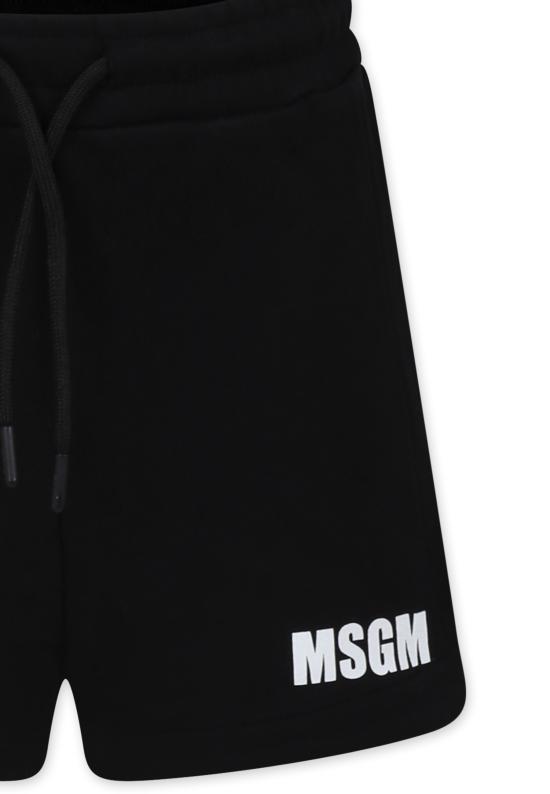 25SS [키즈] 엠에스지엠 쇼츠/버뮤다 S5MSJGSH095 110 BLACK - MSGM