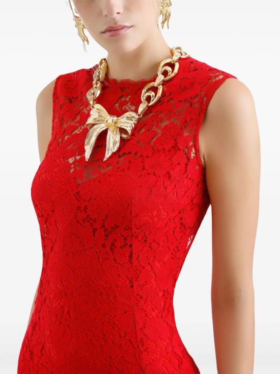 25SS 돌체앤가바나 원피스 F6TJTTHLMII R0026 BORDEAUX CHIARO - DOLCE & GABBANA