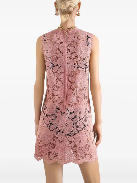 25SS 돌체앤가바나 원피스 F6ATYTHLM7L F0473 ROSA POLVERE SCURO - DOLCE & GABBANA