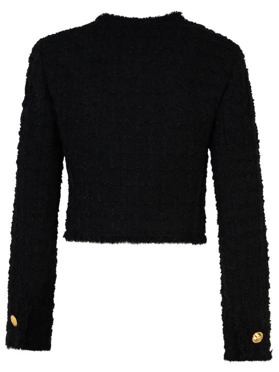 24FW 베르사체 자켓 1015744 1A100961B000 Black - VERSACE