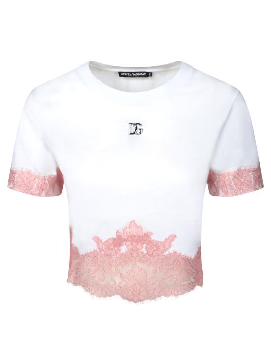 25SS 돌체앤가바나 반팔 티셔츠 F8V22T FU7EQ W0800 White