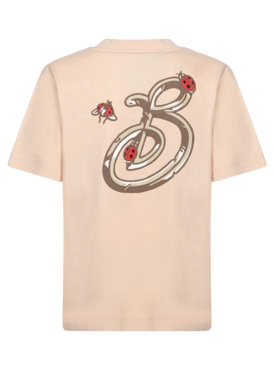 25SS 버버리 반팔 티셔츠 8102705 C1789 Beige - BURBERRY