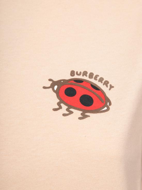 25SS 버버리 반팔 티셔츠 8102705 C1789 Beige - BURBERRY