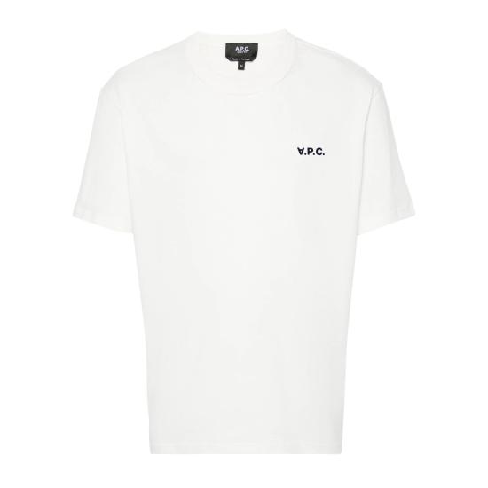  아페쎄 반팔 티셔츠 COHBQH26391 TAE BLANC DARK NAVY