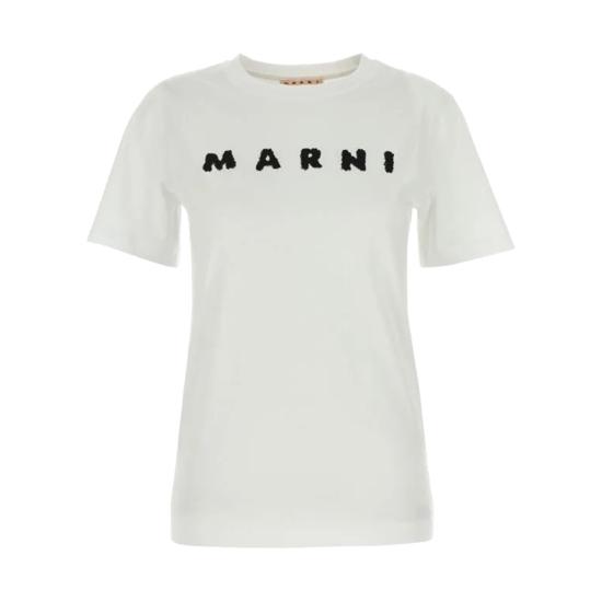 25SS 마르니 반팔 티셔츠 THJE0293P8USCX42 SLW01