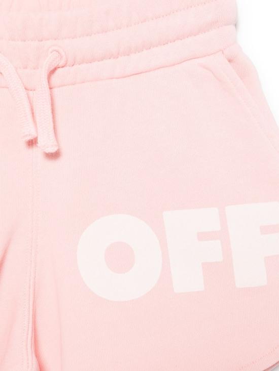 25SS [주니어] 오프화이트 쇼츠/버뮤다 OGCI001S25FLE001 303C Pink - OFF WHITE