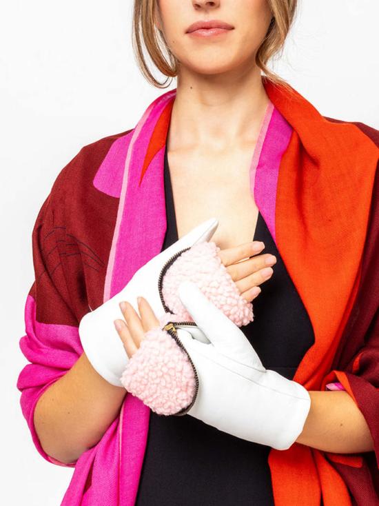  아리스티드 장갑 가죽 및 털 - ARISTIDE