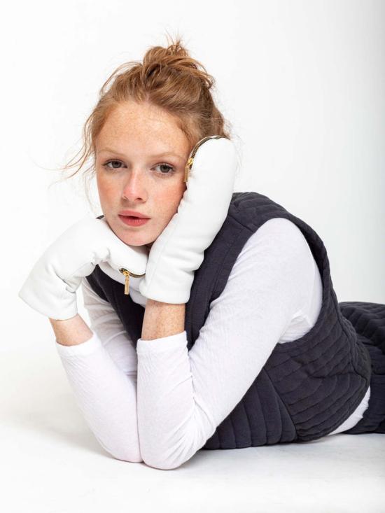  Aristide 장갑 아리스티드 가죽 및 털