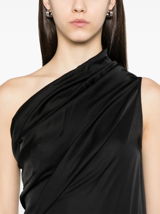 25SS 릭 오웬스 롱 원피스 RP01E7509SCH Black - RICK OWENS