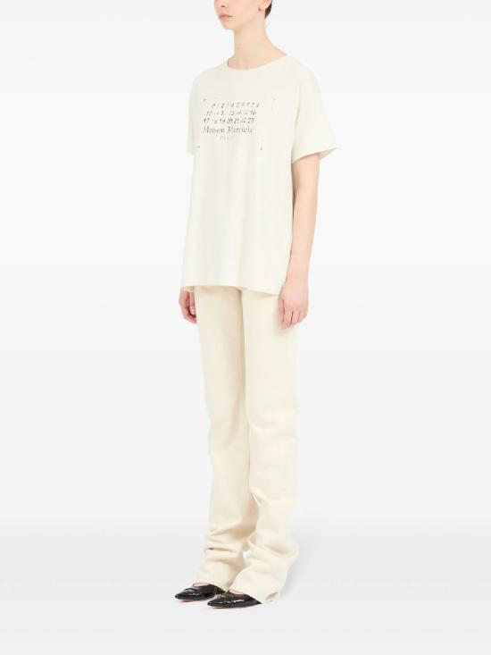 25SS 마르지엘라 반팔 티셔츠 S51GC0534S24575 103 White - MAISON MARGIELA