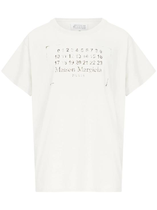 25SS 마르지엘라 반팔 티셔츠 S51GC0534S24575 103 White