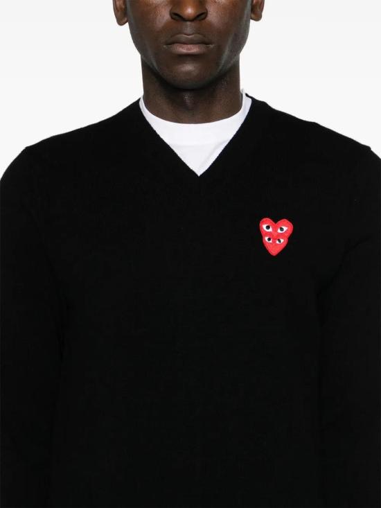24FW 꼼데가르송 스웨터 AXN074051 Nero - COMME DES GARCONS