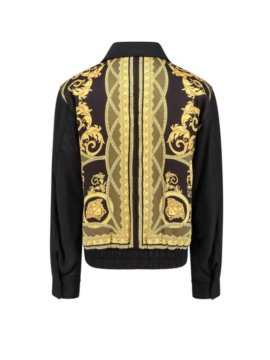 24FW 베르사체 봄버 자켓 10157191A11033 5BC60 Black - VERSACE