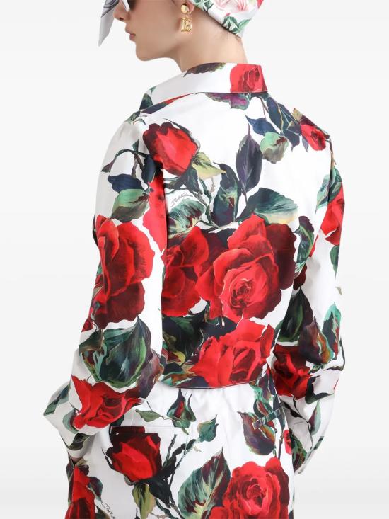 25SS 돌체앤가바나 블라우스/셔츠 F5S65THS5S2 HA5KQ ROSA ROSSA F BCO - DOLCE & GABBANA