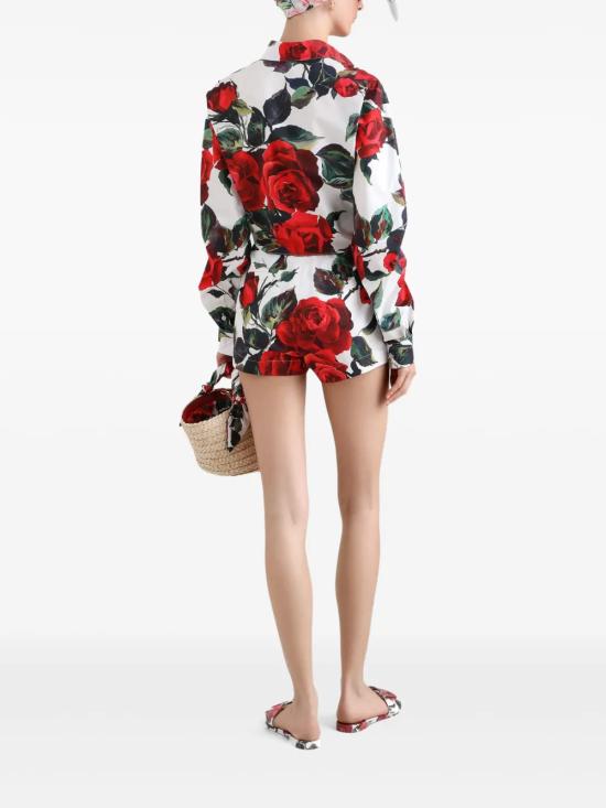 25SS 돌체앤가바나 블라우스/셔츠 F5S65THS5S2 HA5KQ ROSA ROSSA F BCO - DOLCE & GABBANA