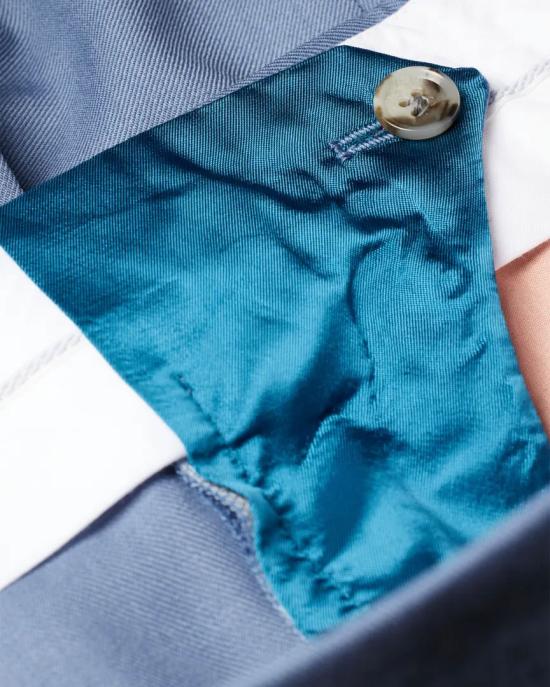 25SS 폴 스미스 스트레이트 팬츠 W1R 264T N00001 43A Dusty Blue - PAUL SMITH