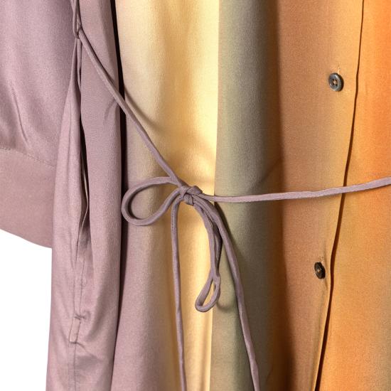 25SS 폴 스미스 롱 원피스 W1R 609D P11079 55 Mauve Purple - PAUL SMITH